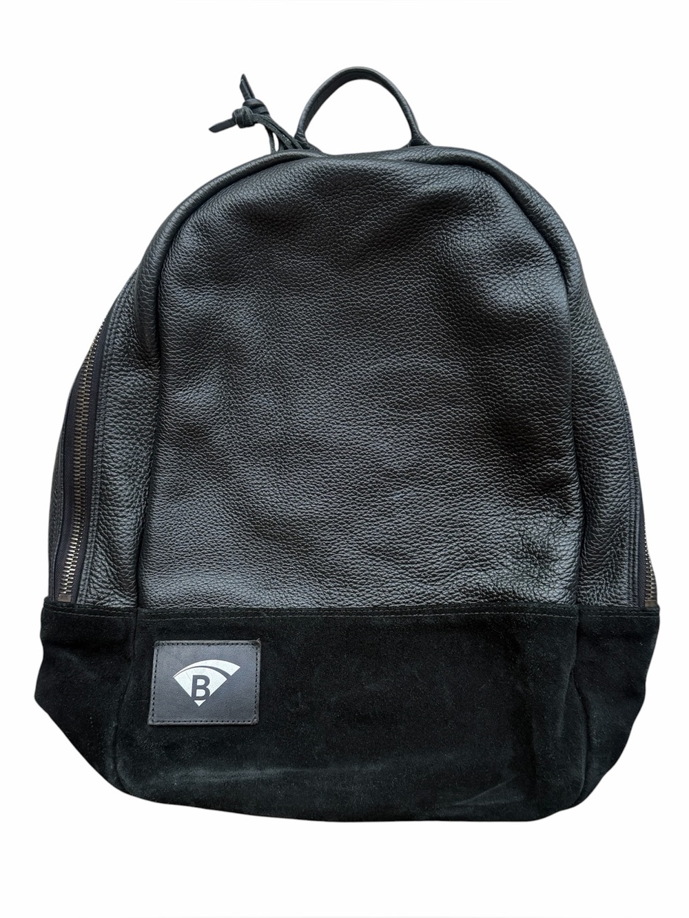 KILLSPENCER Daypack Black Leather Backpack